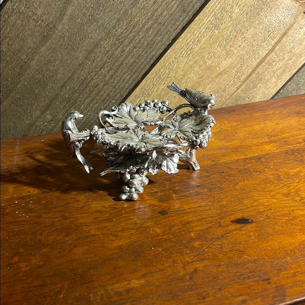 Pewter Candle Holder